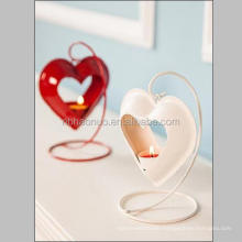 Heart shape made candle holder For Rest Room